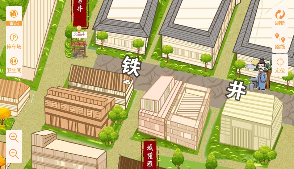 张港镇智慧景区：手绘地图与语音导览的完美融合